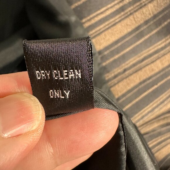 Linda Allard Ellen Tracy 100% silk open front jacket, size 12, textured - Picture 6 of 11